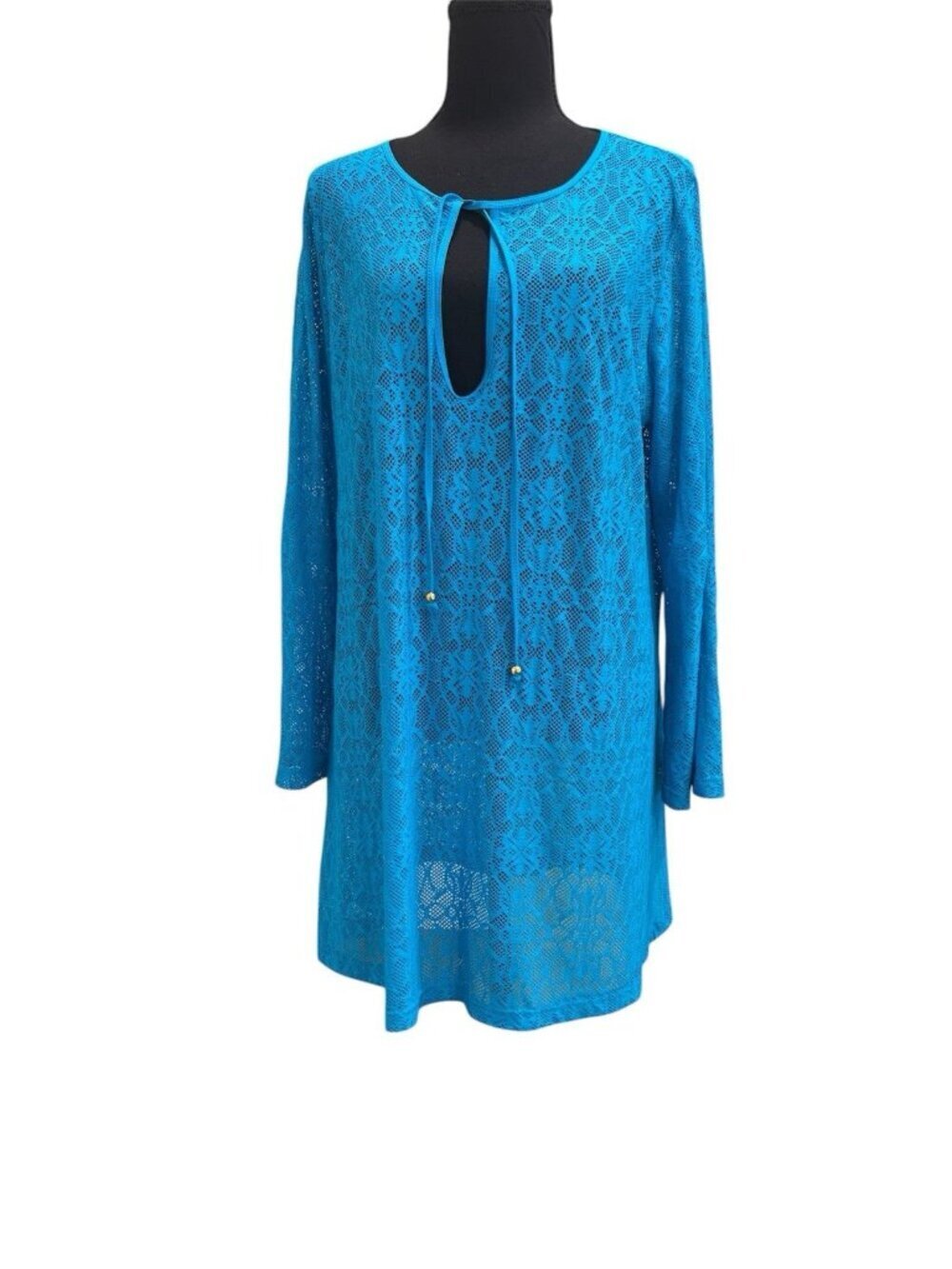 Coldwater Creek Women’s Turquoise Bathing Suit Cover Up Size 3X